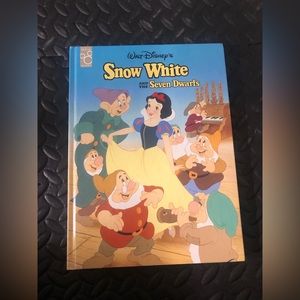DISNEY Snow White & the Seven Dwarfs Hardcover Book